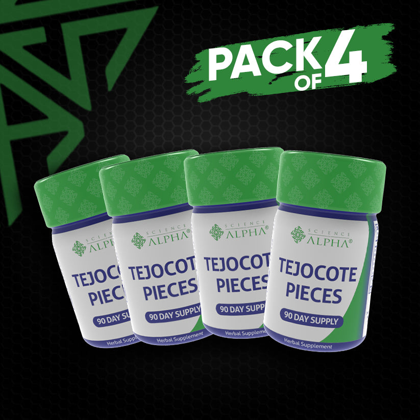 Science of Alpha Tejocote Pieces Supplement | (Pack of 4, 90-Day Supply Each)